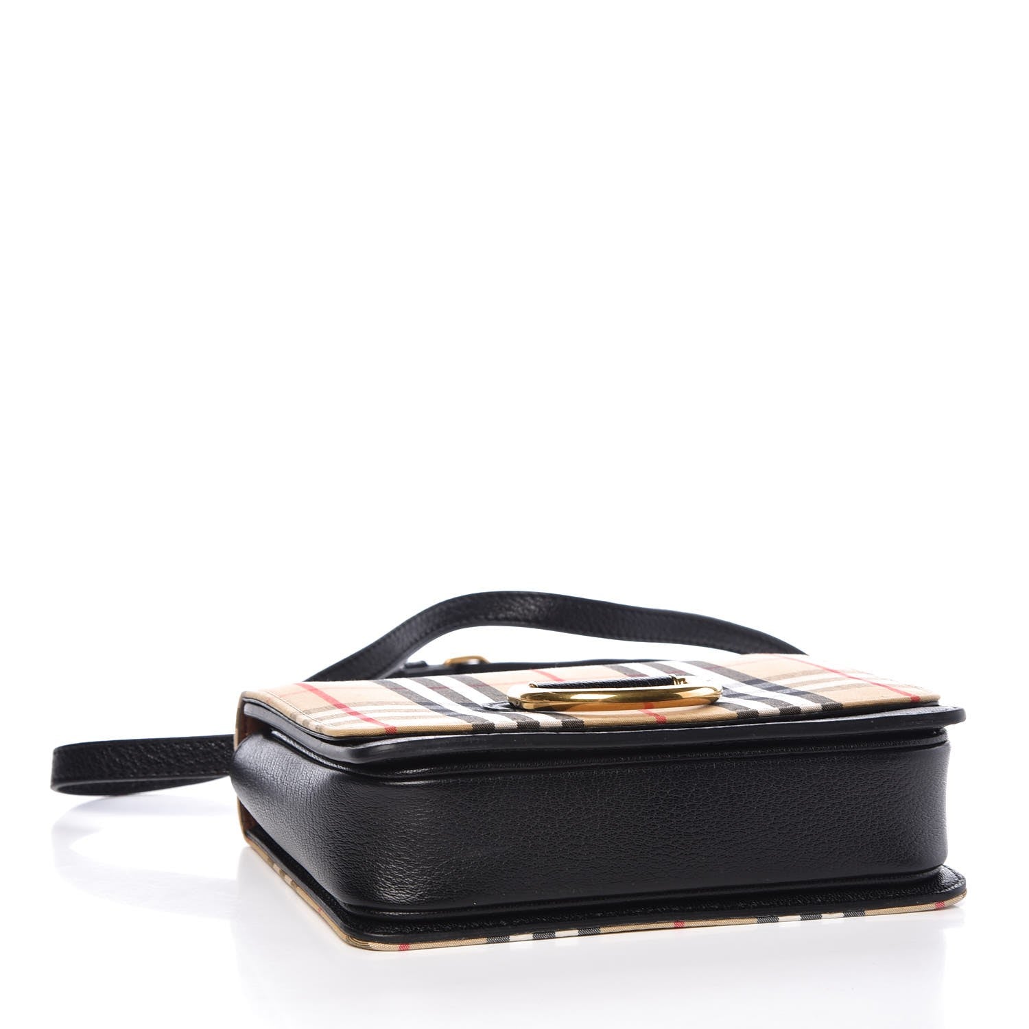 Burberry Vintage Check Small Shoulder Bag Black 4 of 7