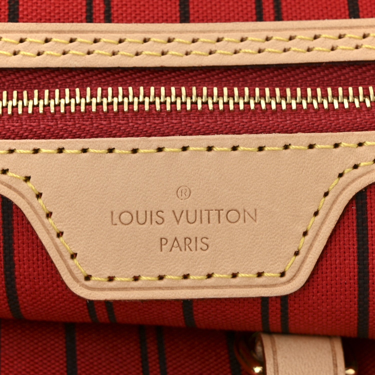 Louis Vuitton Monogram Neo Neverfull MM Cherry 6 of 9