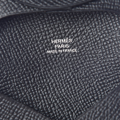 Hermes Epsom Bastia Coin Purse Black 6 of 9