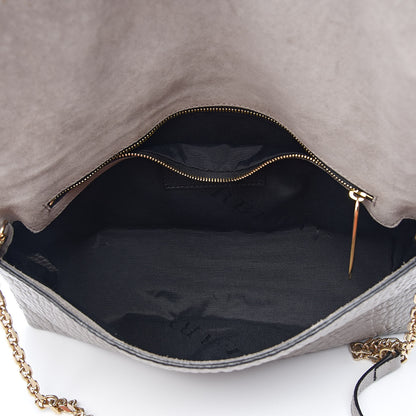 Burberry Signature Grain Medium Mildenhall Crossbody Bag Pale Grey 5 of 10