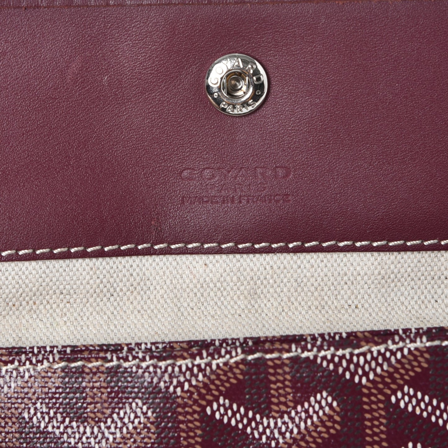Goyardine Saint Louis GM Burgundy