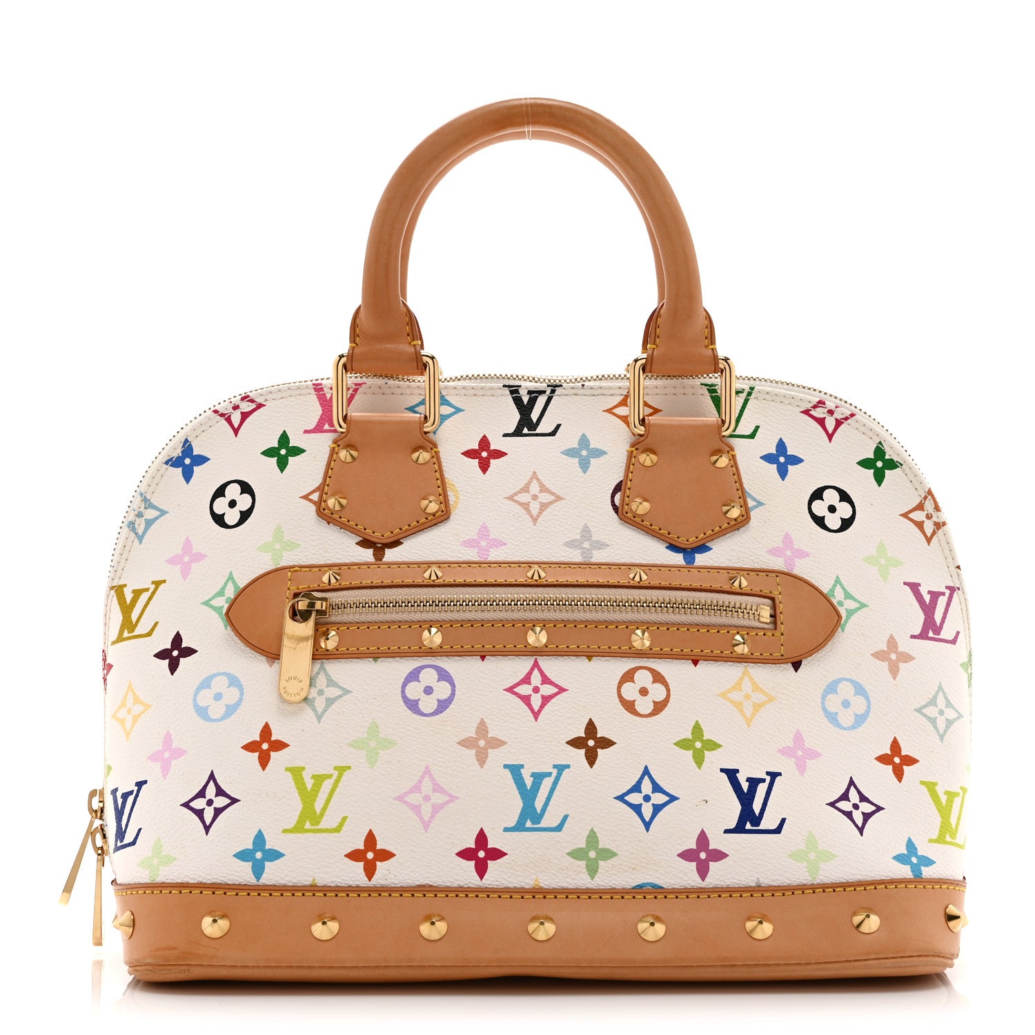 Louis Vuitton Monogram Multicolor Alma White 1 of 10