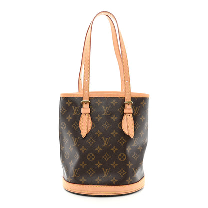 Louis Vuitton Monogram Petit Bucket 23 1 of 9