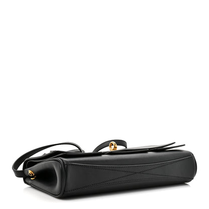 Balenciaga Smooth Calfskin Small Bel Air Clutch On Strap Black 4 of 11