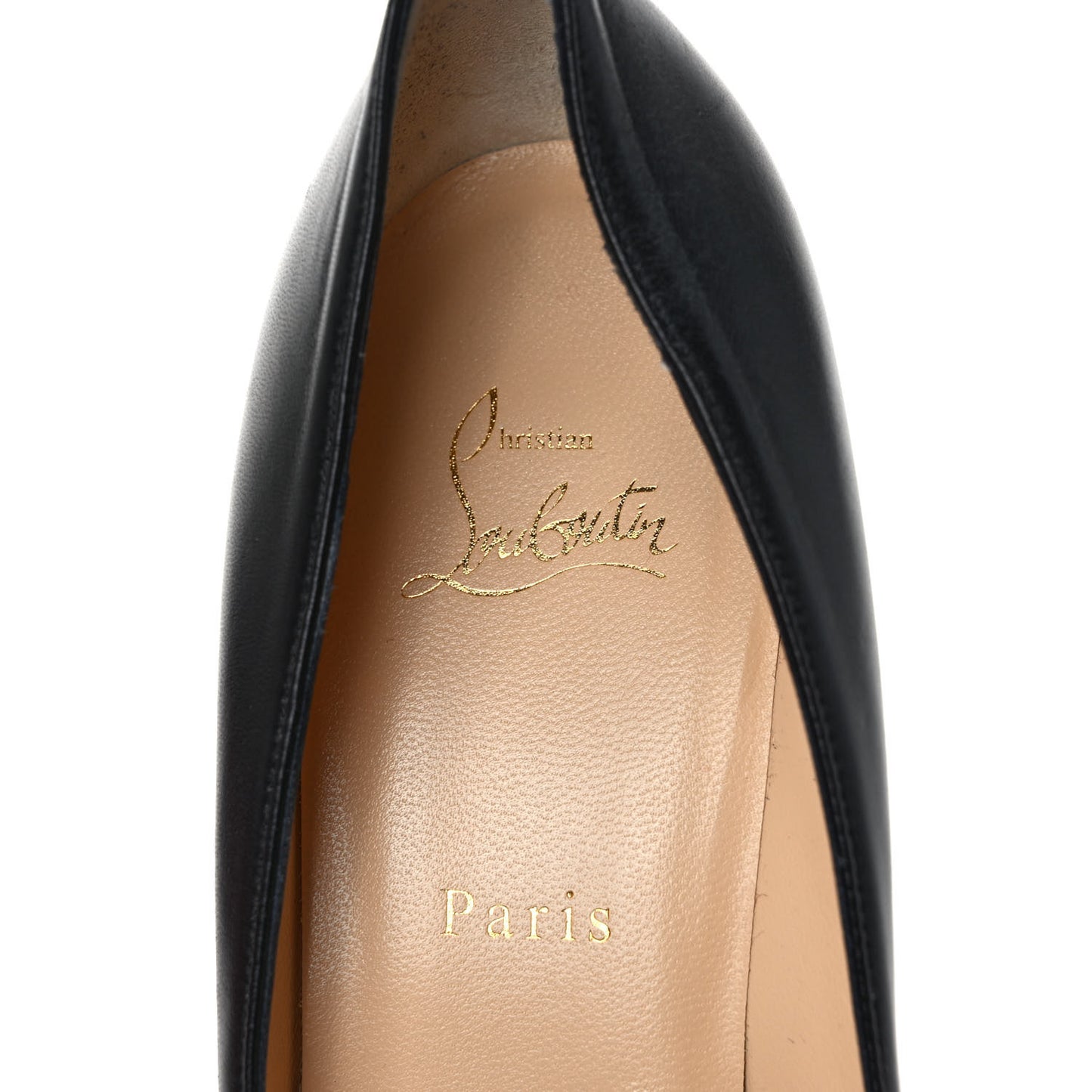 Shiny Nappa Pigalle Follies 100 Pumps 41.5 Black