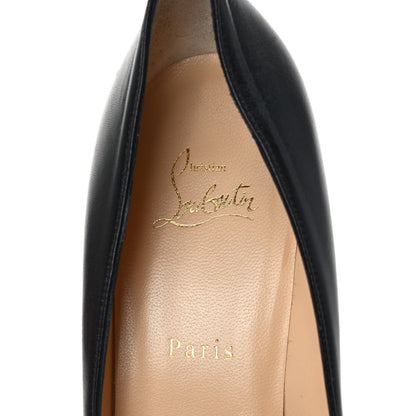 Christian Louboutin Shiny Nappa Pigalle Follies 100 Pumps 41.5 Black 7 of 9