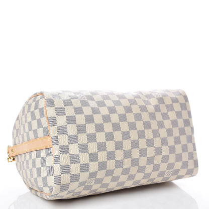 Louis Vuitton Damier Azur Speedy Bandouliere 30 5 of 13