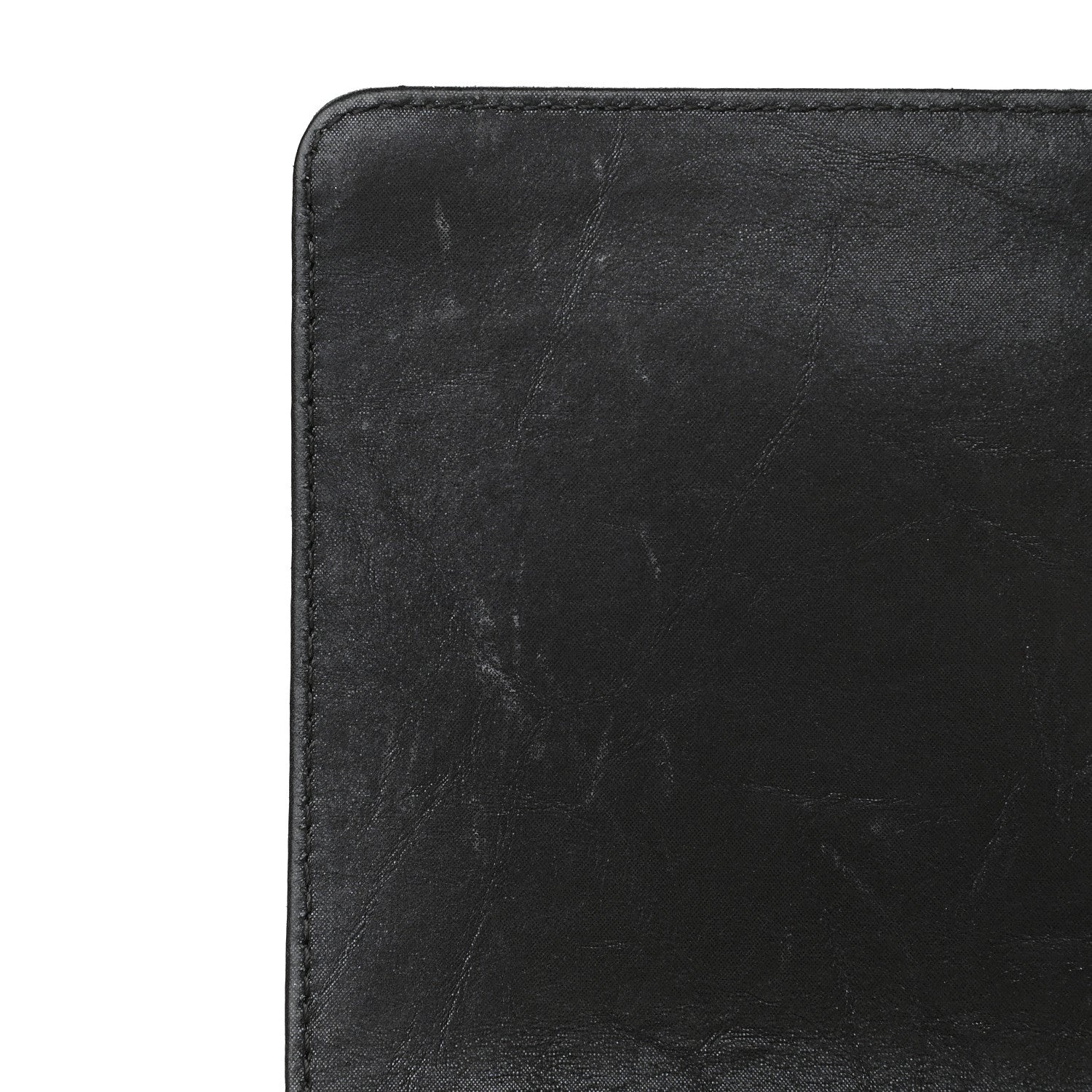 Chanel Iridescent Calfskin Embellished Double Stitch Medium Boy Flap Black 11 of 11