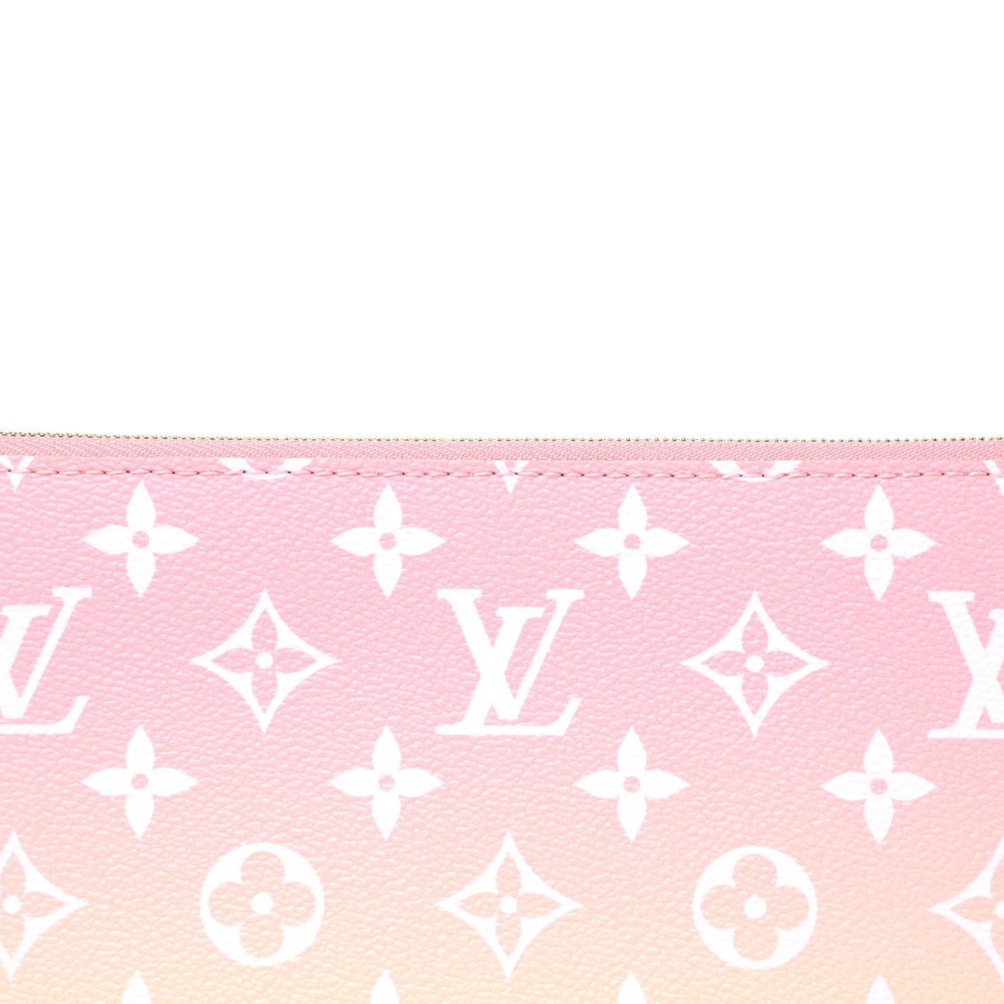 Monogram By The Pool Neverfull MM Pochette Light Pink