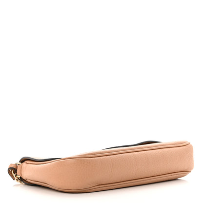 Gucci Pebbled Calfskin Medium Soho Flap Crossbody Camelia 4 of 21
