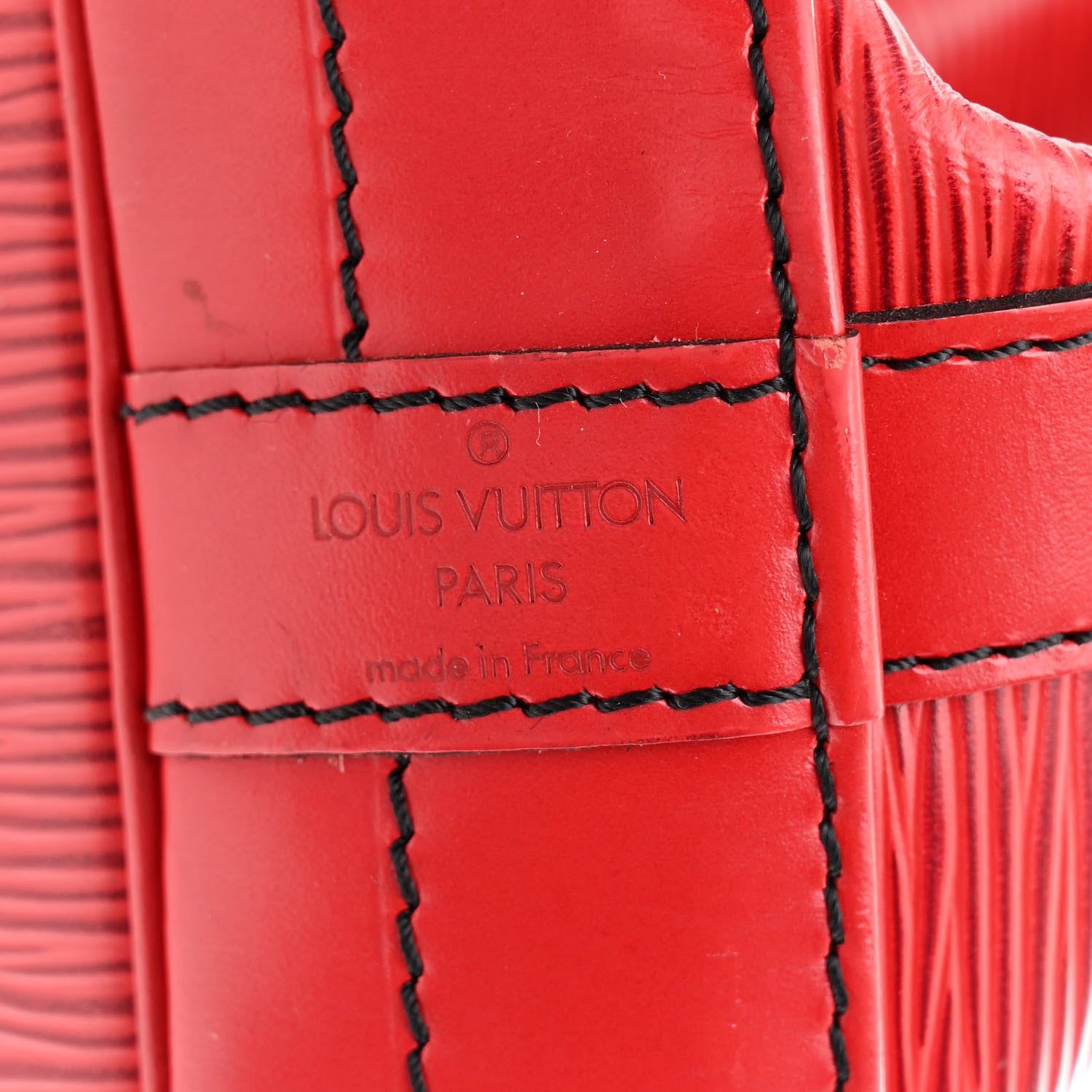 Louis Vuitton Epi Noe Castillan Red 6 of 10