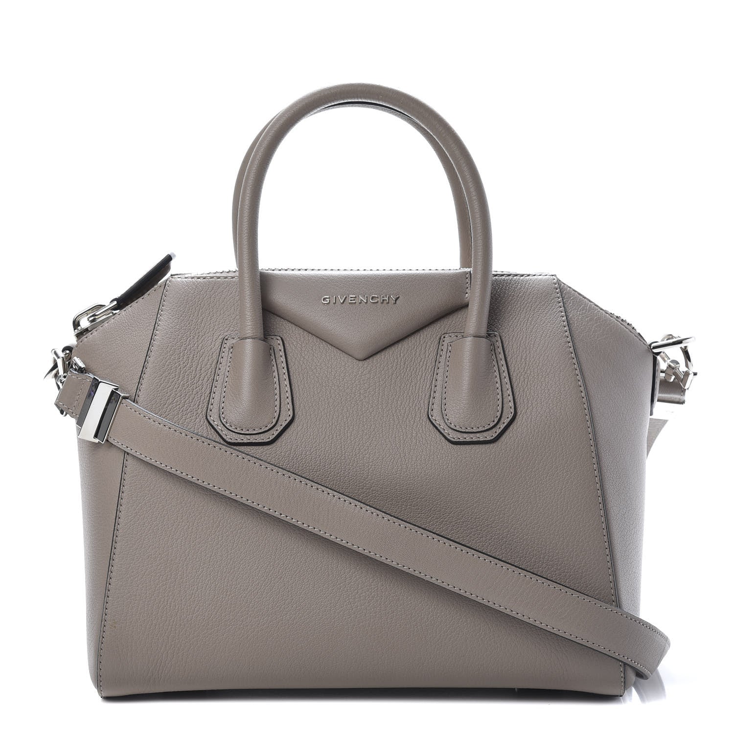Givenchy Sugar Goatskin Small Antigona Mastic 1 of 11