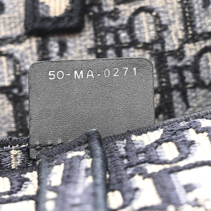 Christian Dior Oblique Slim Saddle Pouch Blue 7 of 12