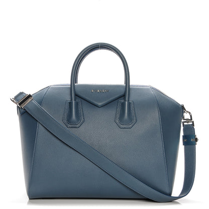 Givenchy Sugar Goatskin Medium Antigona Mineral Blue 1 of 6