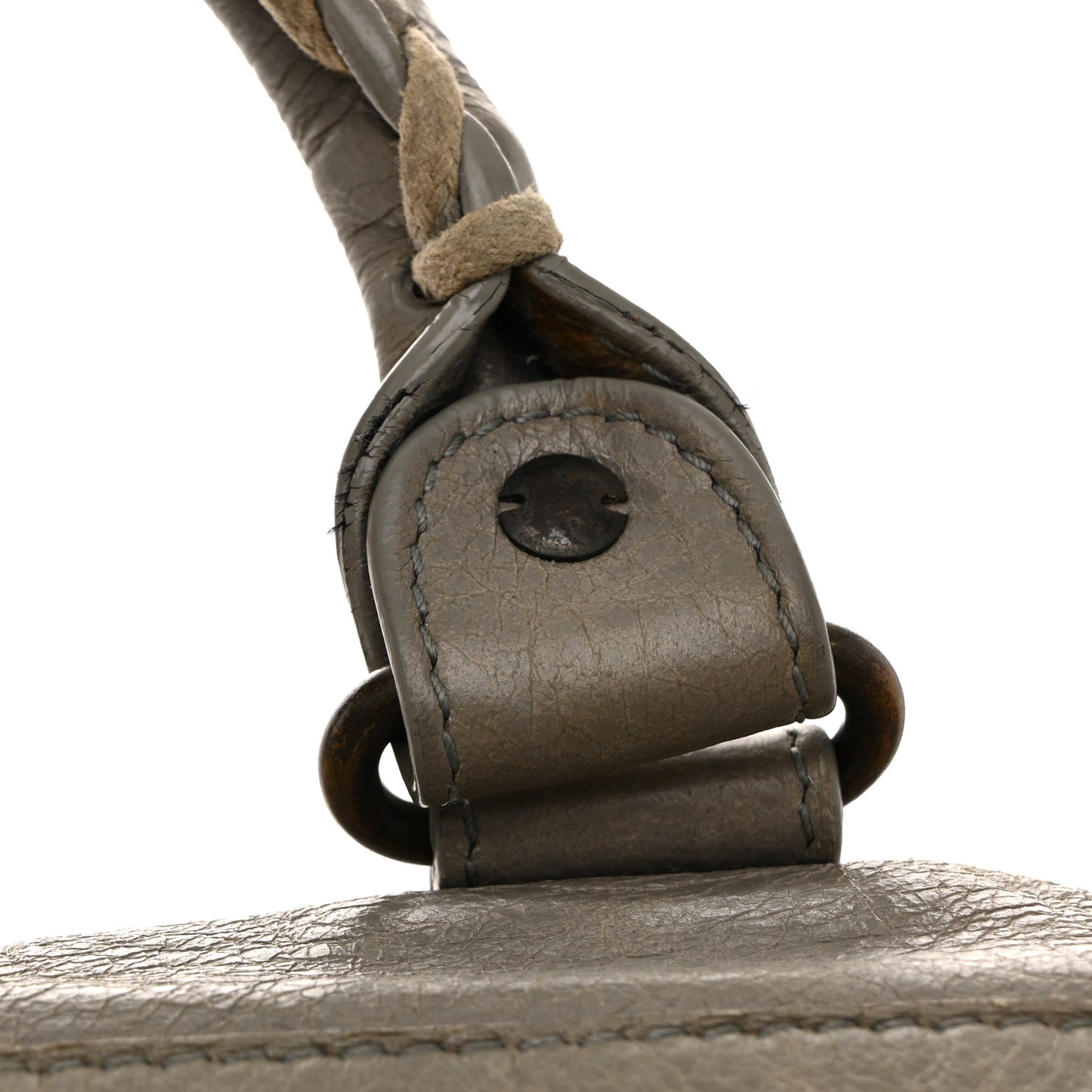 Agneau Classic Hardware Boston Gris Pyrite