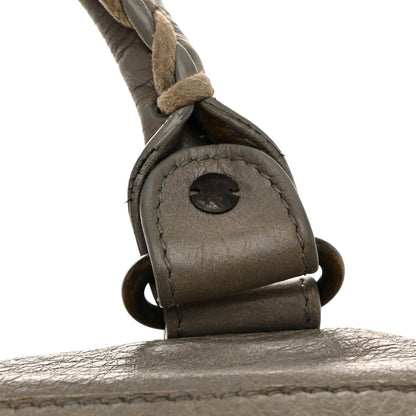 Balenciaga Agneau Classic Hardware Boston Gris Pyrite 16 of 17