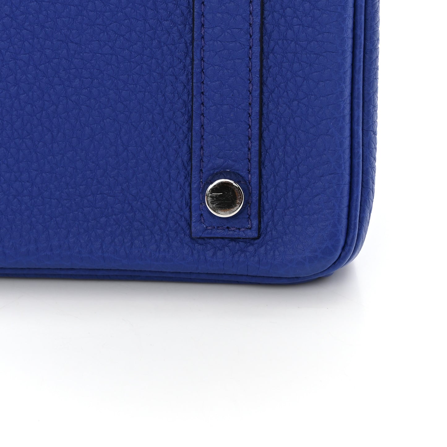 Togo Verso Birkin 25 Bleu Royal Capucine