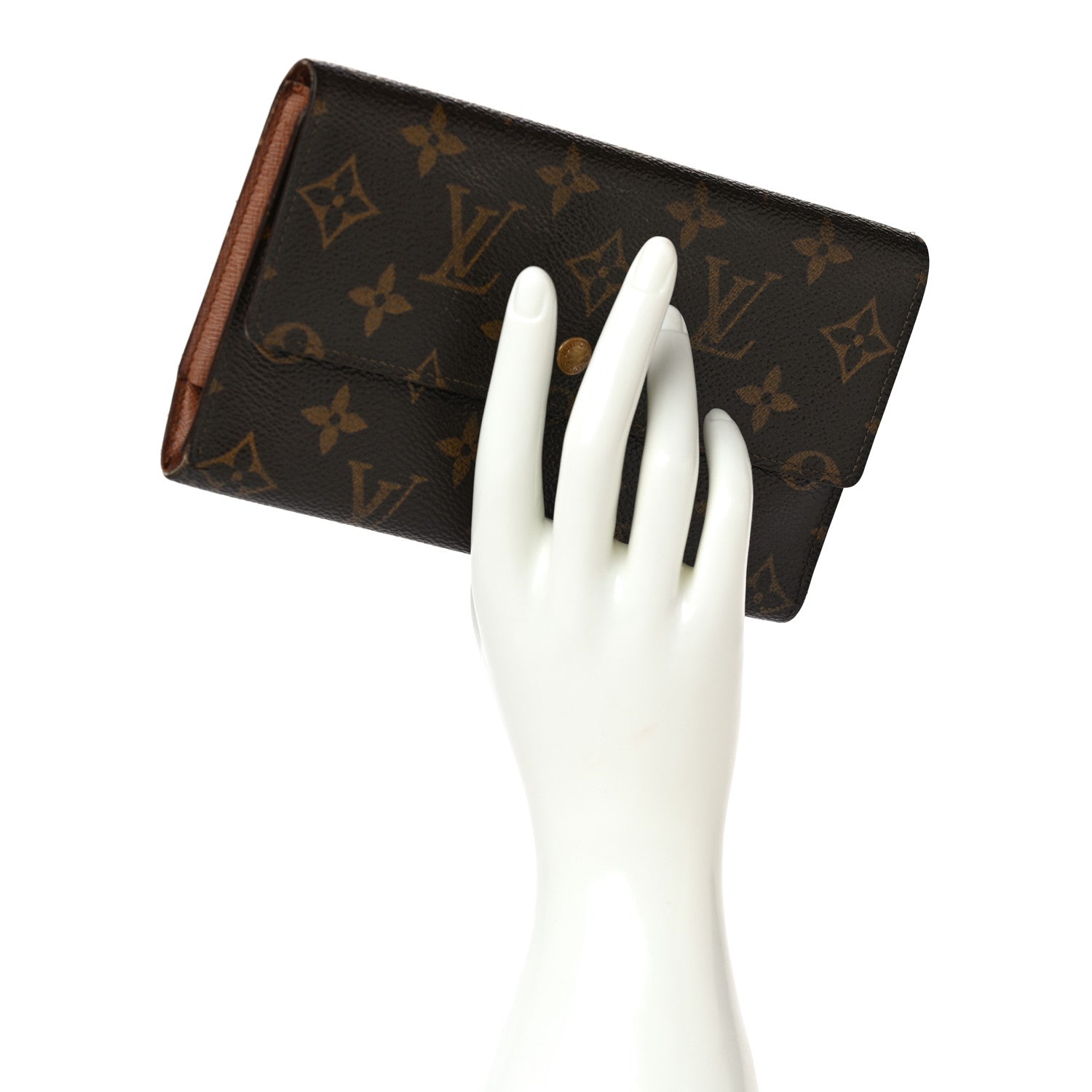 Louis Vuitton Monogram Porte Tresor International Wallet 2 of 15