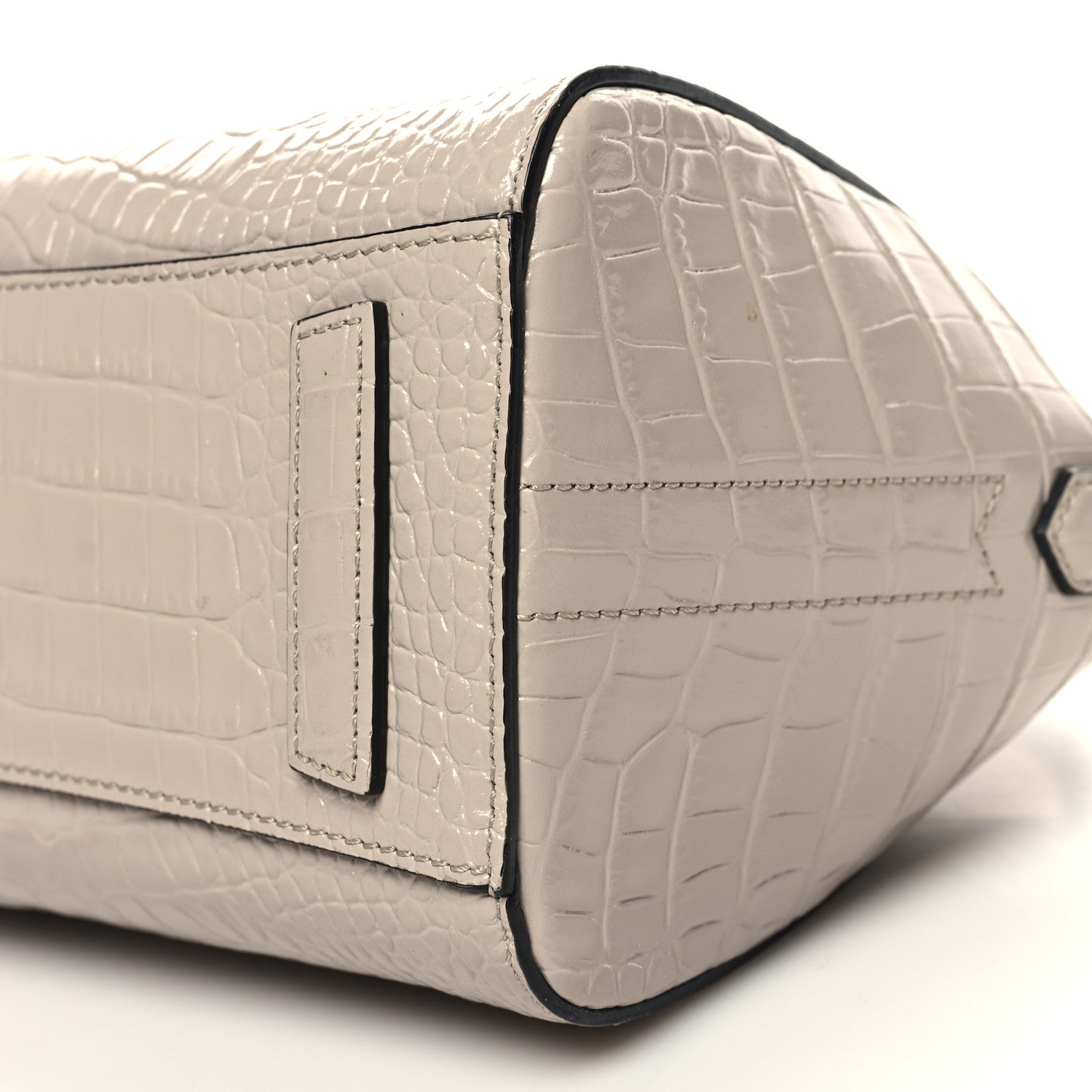 Givenchy Calfskin Crocodile Embossed Mini Antigona Dune 10 of 11