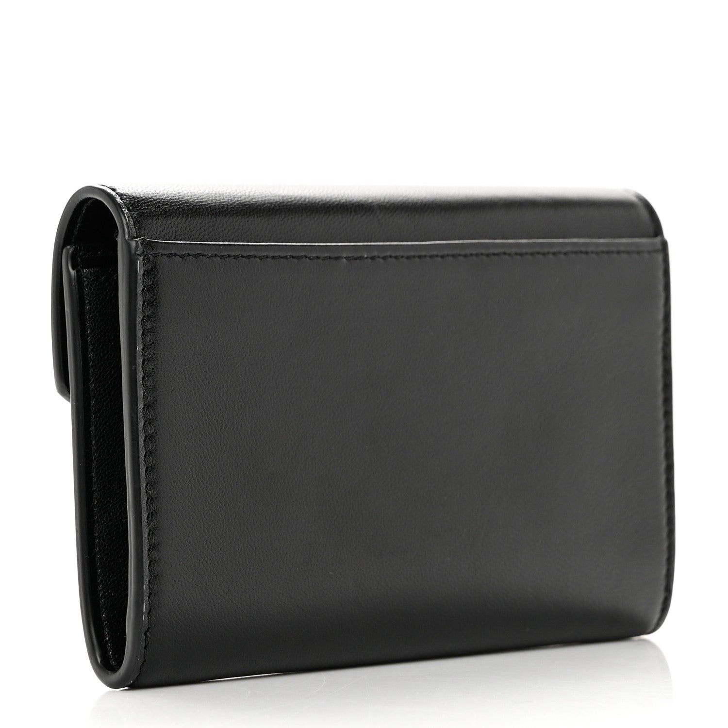 Saint Laurent Nappa Small Monogram Envelope Wallet Black 3 of 8