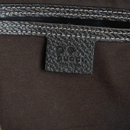 Gucci Crystal Monogram Dollar Calfskin Medium Joy Boston Beige Ebony Testa di Moro 6 of 7