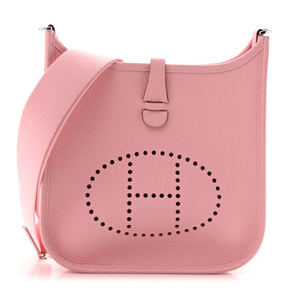 Hermes Taurillon Clemence Evelyne 23 Poche III Rose Sakura 1 of 13