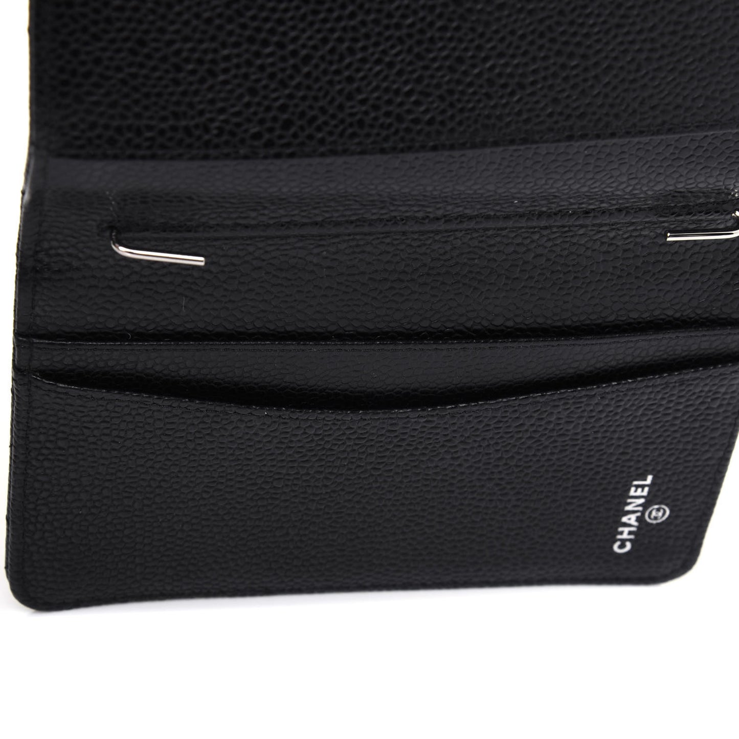 Caviar Quilted Agenda Cover Black