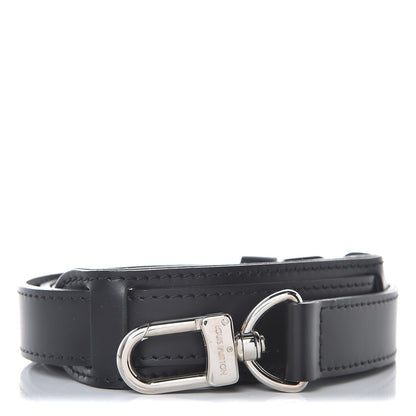 Louis Vuitton Calfskin Keepall Bandouliere Adjustable Shoulder Strap Black 1 of 4