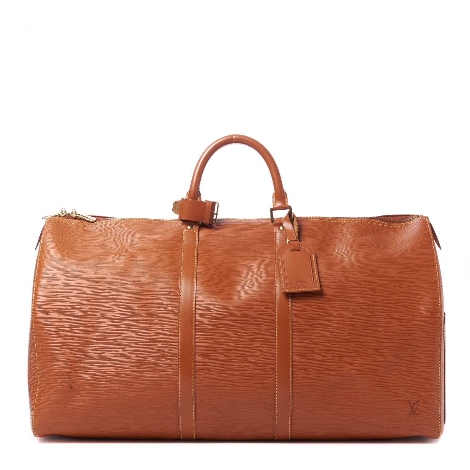 Louis Vuitton Epi Keepall 55 Cipango 1 of 11