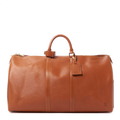 Louis Vuitton Epi Keepall 55 Cipango 1 of 11