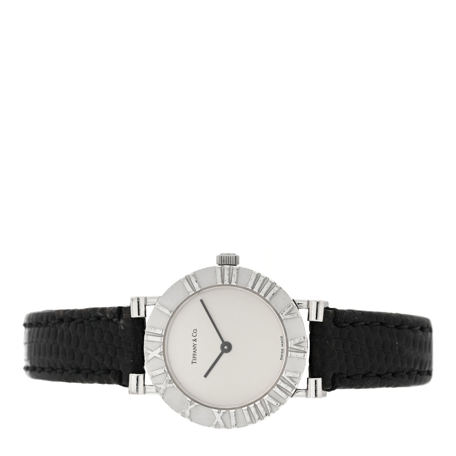Tiffany Sterling Silver Lizard 24mm Atlas Quartz Watch 2 of 4