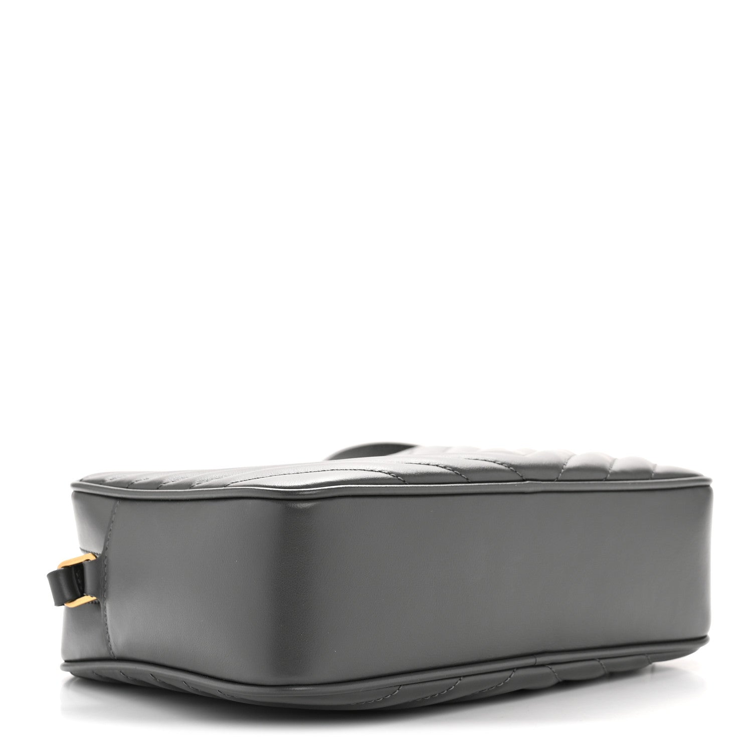 Saint Laurent Calfskin Matelasse Monogram Lou Camera Bag Storm 4 of 10