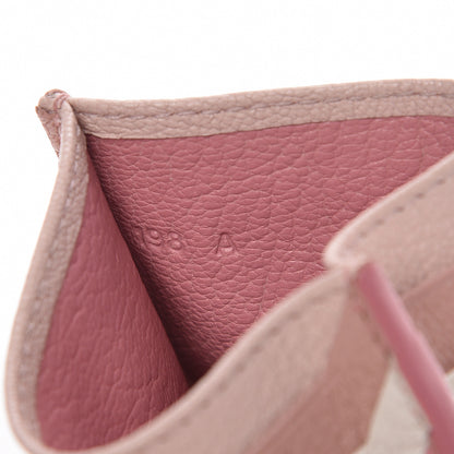 Miu Miu Goatskin Madras Card Case Rosa 7 of 8