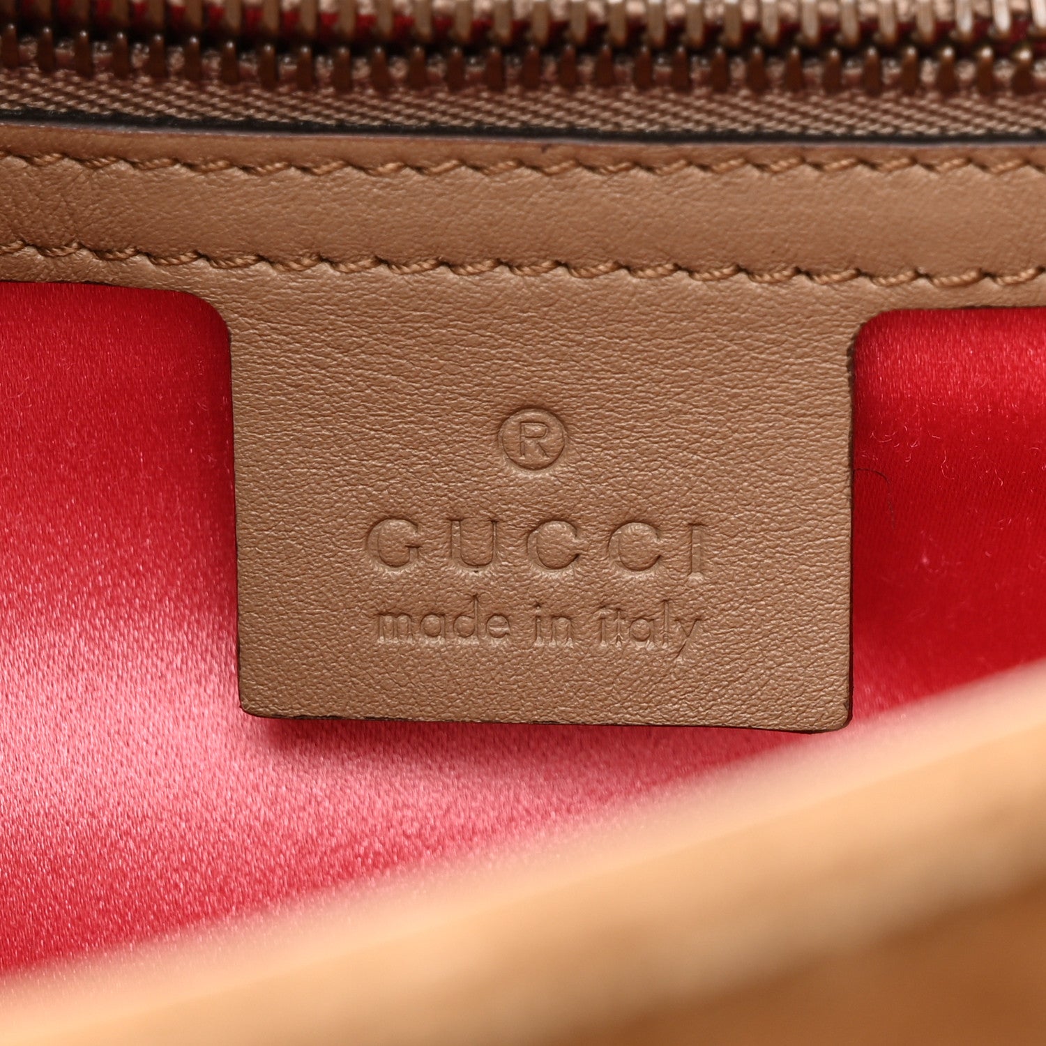 Gucci Velvet Matelasse Medium GG Marmont Shoulder Bag Taupe 6 of 10