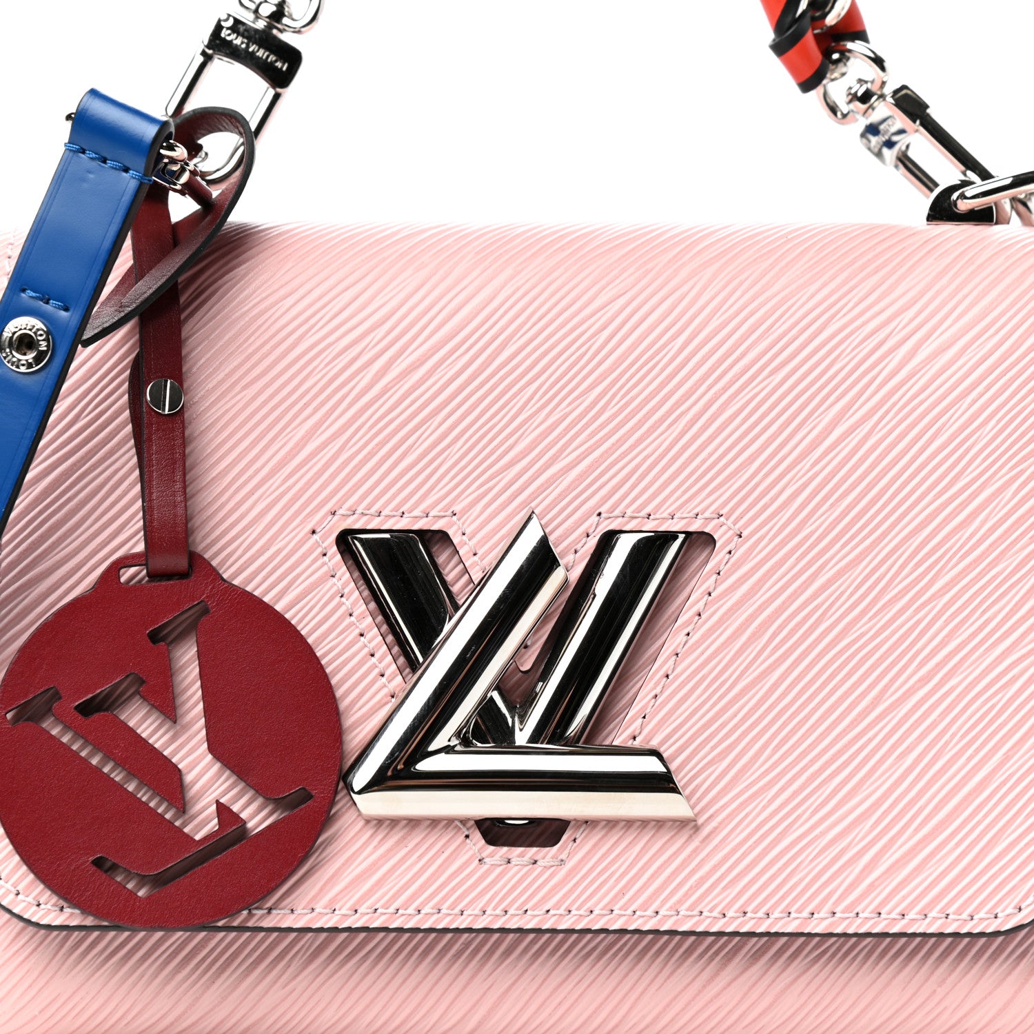 Louis Vuitton Epi Twist Braided Strap Shoulder Bag PM Rose Ballerine 9 of 9