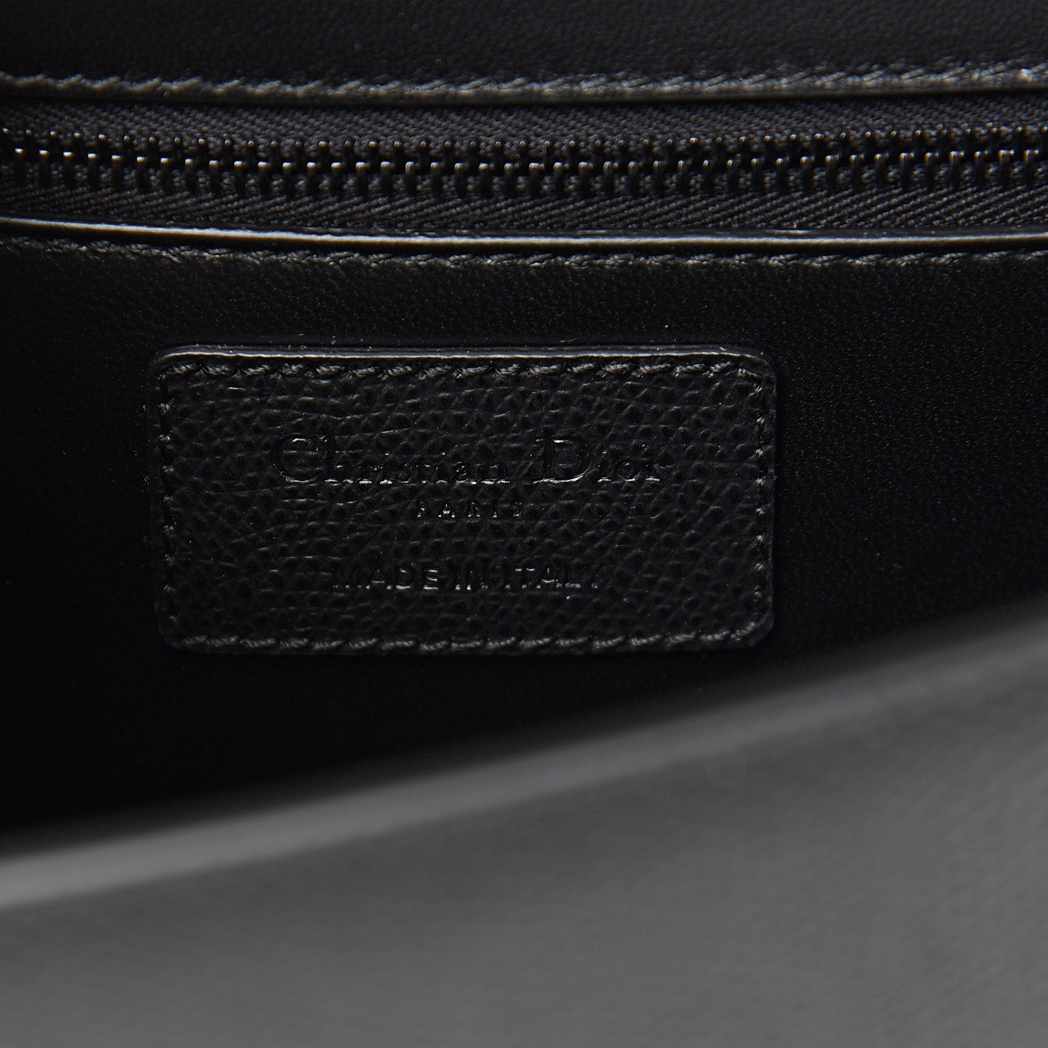 Christian Dior Ultra Matte Grained Calfskin 30 Montaigne Flap Bag Black 5 of 8