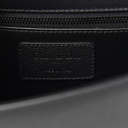 Christian Dior Ultra Matte Grained Calfskin 30 Montaigne Flap Bag Black 5 of 8