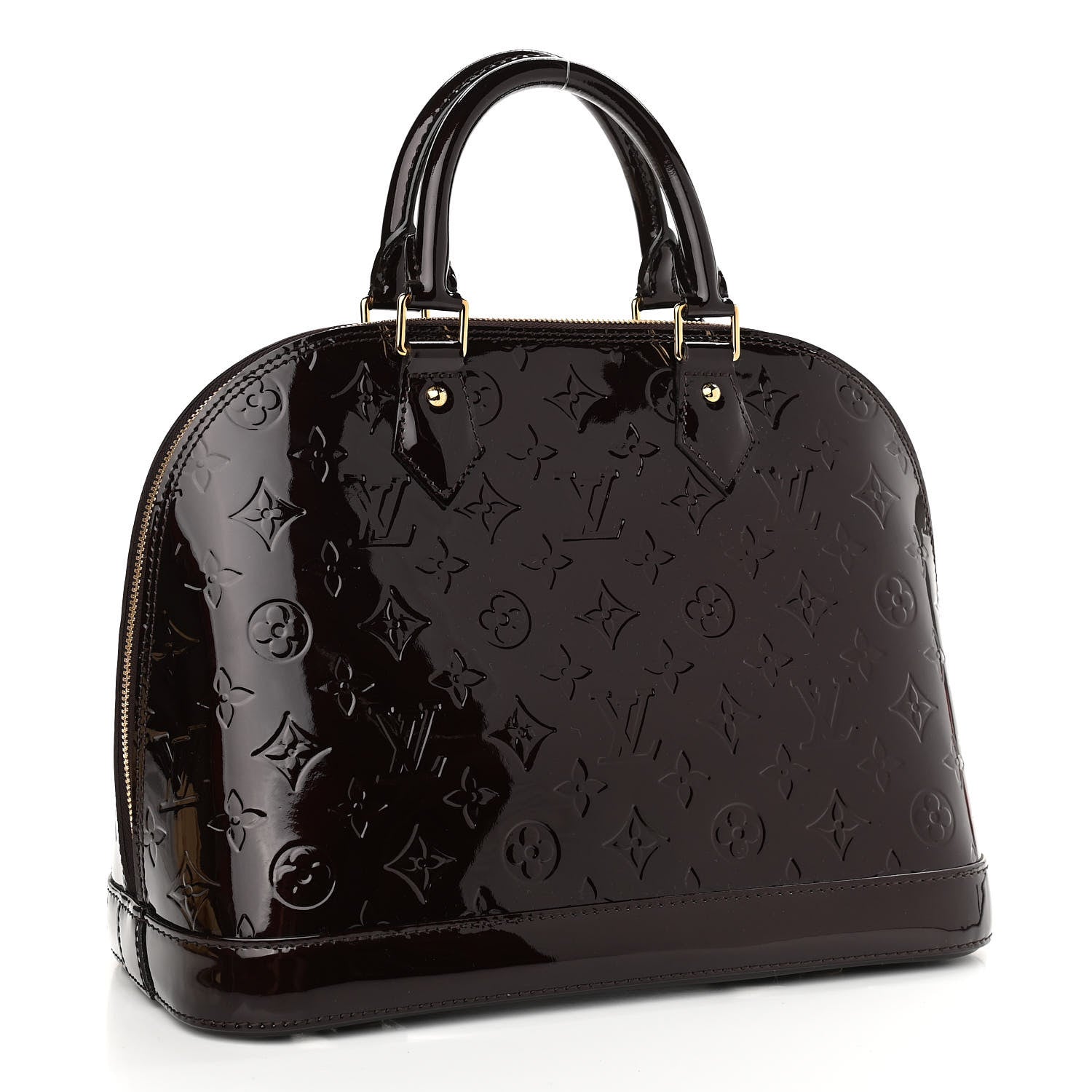 Louis Vuitton Vernis Alma PM Amarante 3 of 10