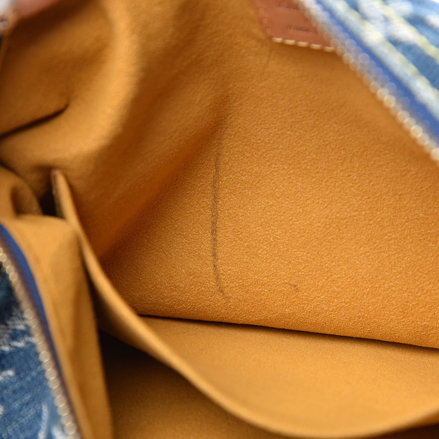 Louis Vuitton Denim Baggy GM Blue 6 of 13