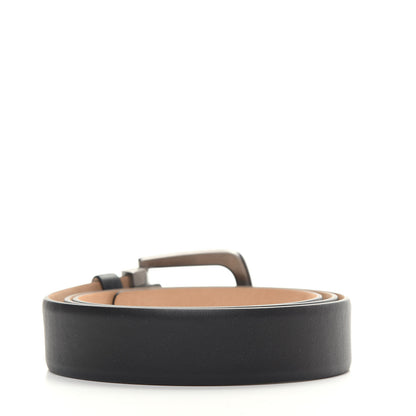 Chanel Calfskin Belt 95 38 Black 2 of 6