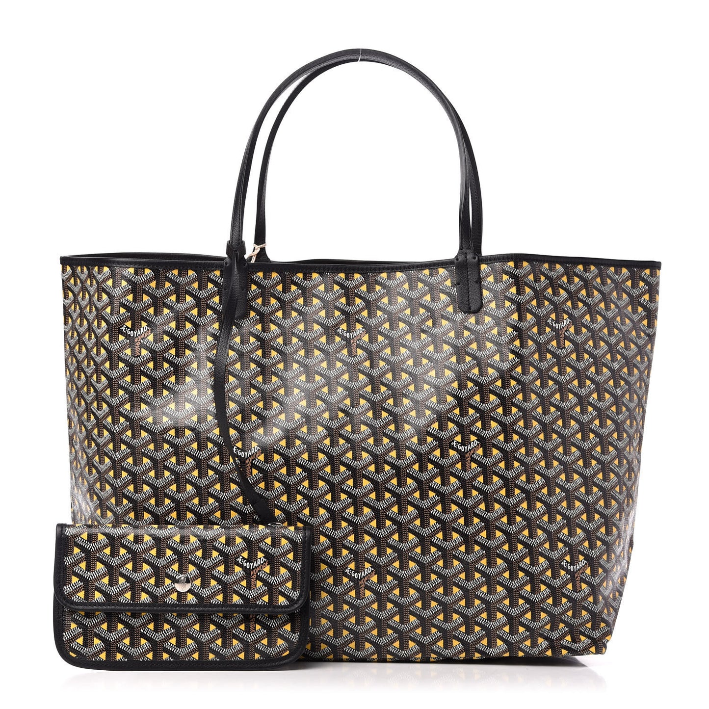 Goyardine Saint Louis Claire Voie GM Black Yellow
