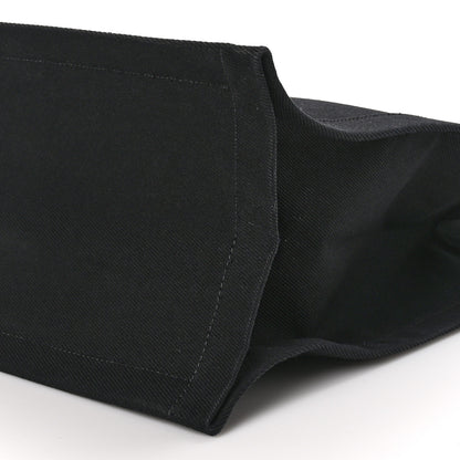 Saint Laurent Linen Calfskin Rive Gauche Tote Black 10 of 10