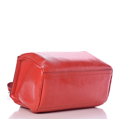 Givenchy Patent Lambskin 4G Mini Pandora Pop Red 4 of 10