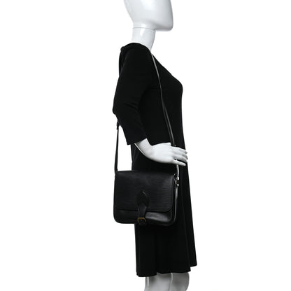 Louis Vuitton Epi Cartouchiere 22 Black 2 of 13