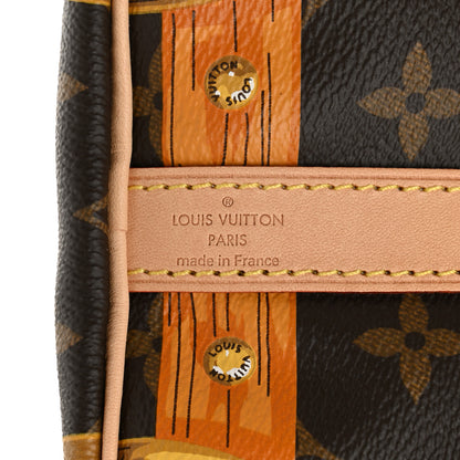Louis Vuitton Monogram Summer Trunks Speedy Bandouliere 30 6 of 11