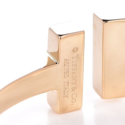 Tiffany 18K Yellow Gold T Square Bracelet 4 of 4