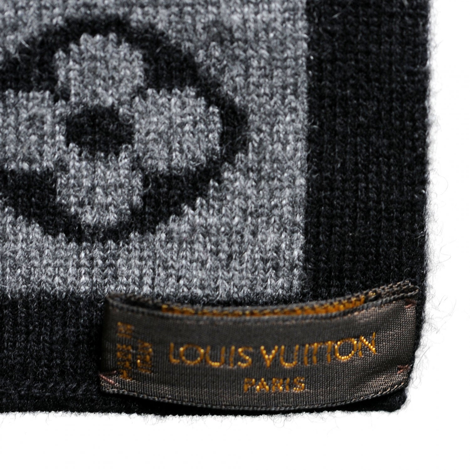 Louis Vuitton Cashmere Monogram Scarf 6 of 7