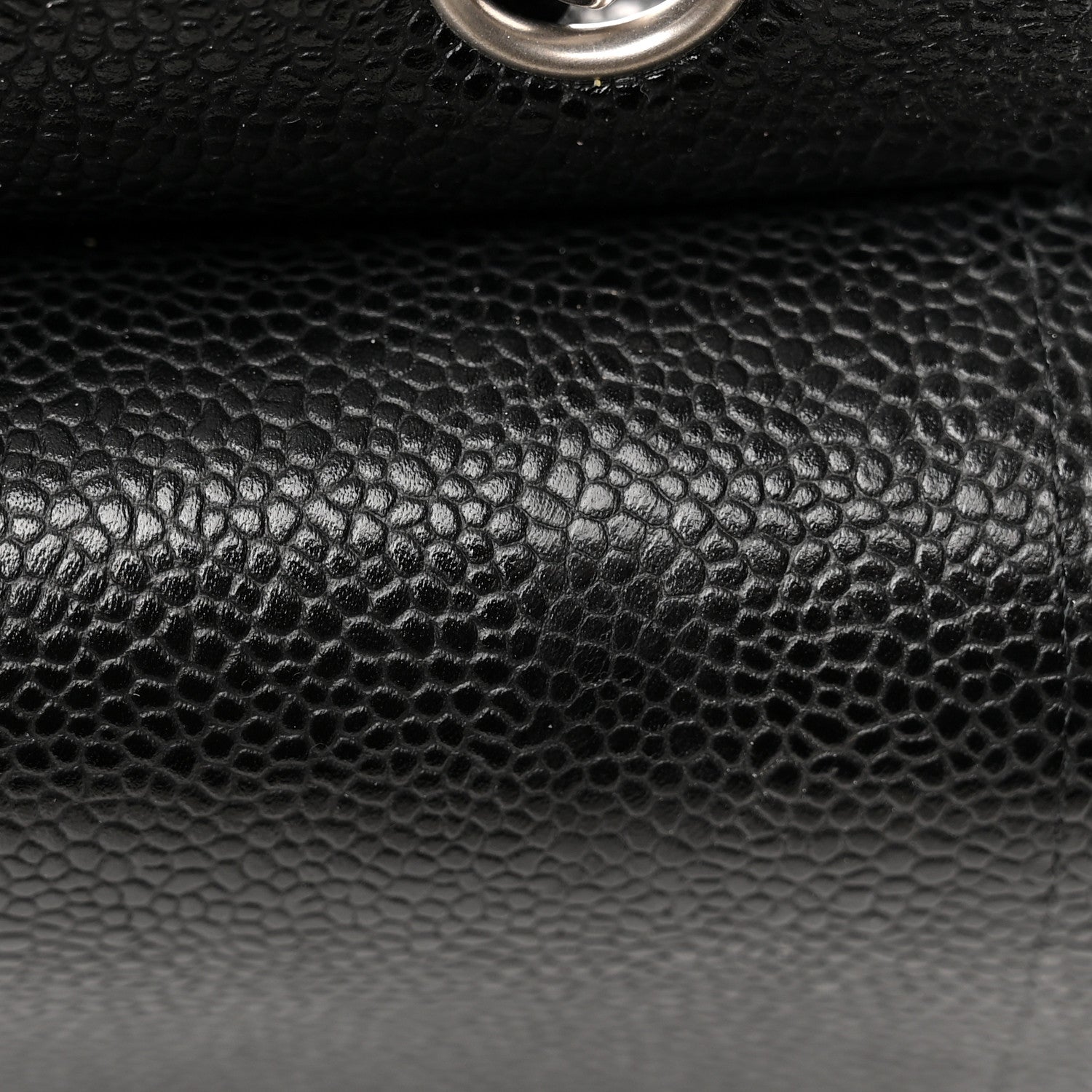 Chanel Caviar Quilted Medium Double Flap Black 12 of 13