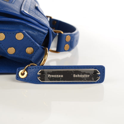 Proenza Schouler Lambskin Large PS1 Satchel Royal Blue 13 of 13