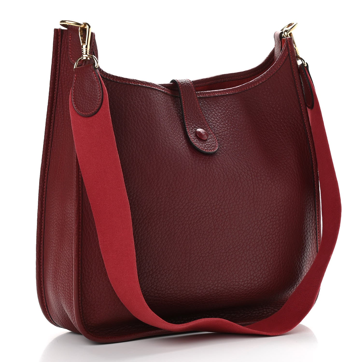 Hermes Fjord Evelyne GM Rouge H 3 of 13